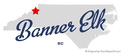 Map of Banner Elk, NC, North Carolina