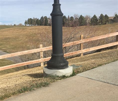 precast light pole base installation - brandonharrel