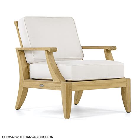 Laguna Teak Deep Seating Outdoor Lounge Chair - Westminster Teak ...