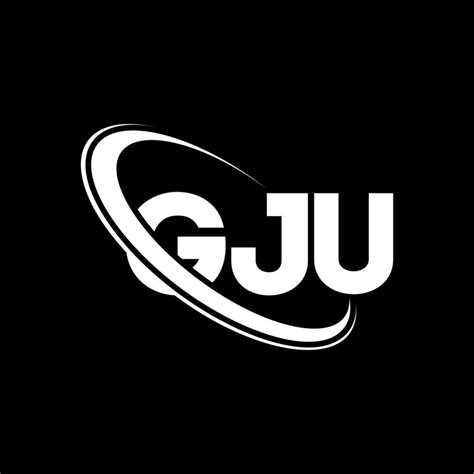 logotipo de gju. carta gju. diseño del logotipo de la letra gju ...