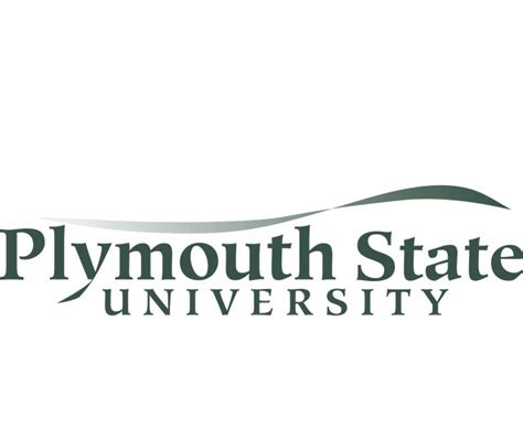 the plymouth state university logo on a white background