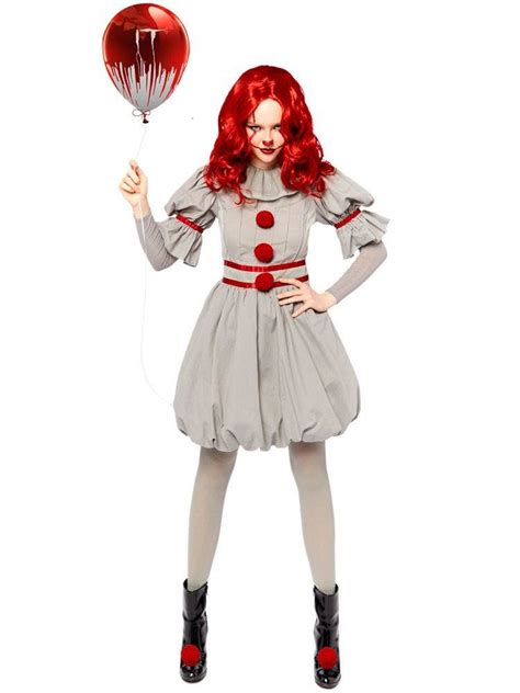 IT Pennywise Clown Dress - Adult Costume | Party Delights