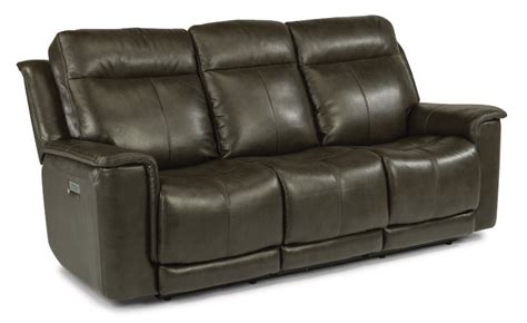 Miller Power Reclining Sofa w/Power Headrests 1729-62PH by Flexsteel Furniture at Gladhill Furniture