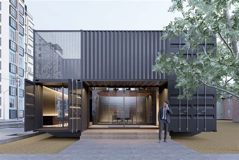 Container Office Design on Behance