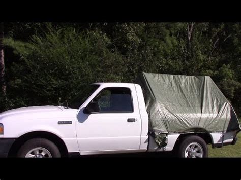 Diy truck tent - YouTube