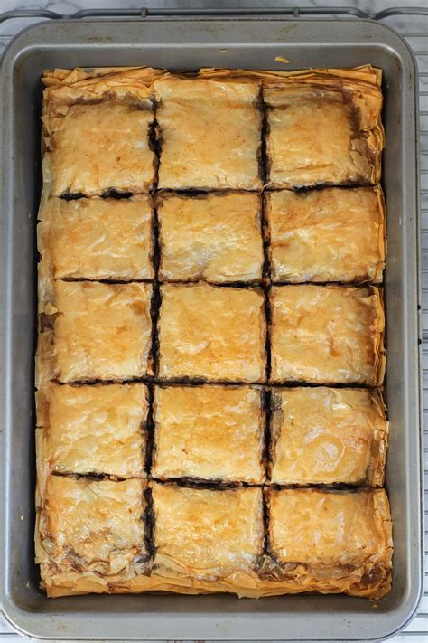 Chocolate Baklava #SundaySupper