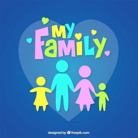 Free Vector | My family