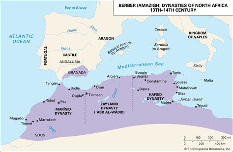 Berber Tribe Map