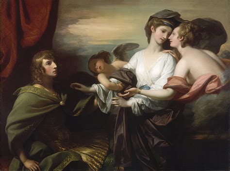 Helen Brought to Paris Painting by Benjamin West - Fine Art America