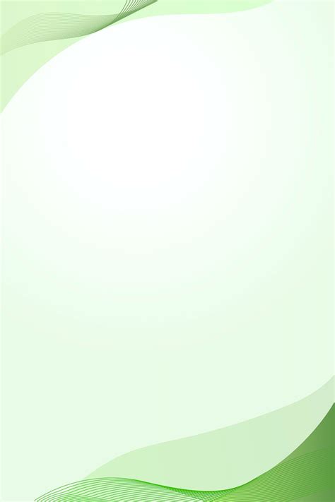 Download premium vector of green curve frame template vector by ...