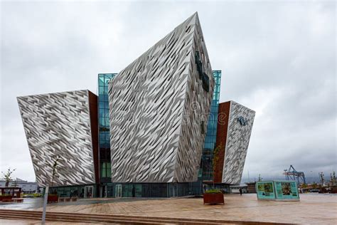 Titanic Museum in Belfast Ireland Editorial Stock Photo - Image of modern, port: 257978963