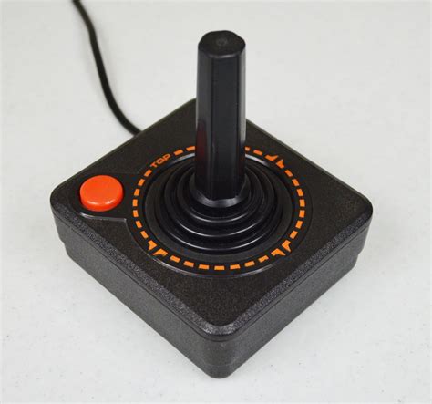 File:Atari 2600 - CX40 Joystick - Orange.jpg - TheAlmightyGuru