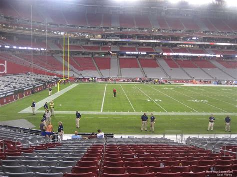 Section 134 at State Farm Stadium - Arizona Cardinals - RateYourSeats.com