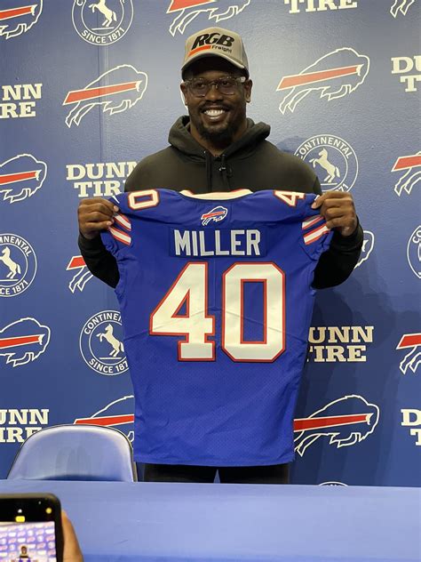 First look at Von Miller in Buffalo Bills uniform