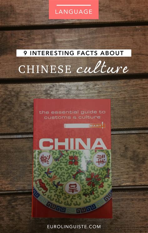 9 Interesting Facts About Chinese Culture | Eurolinguiste