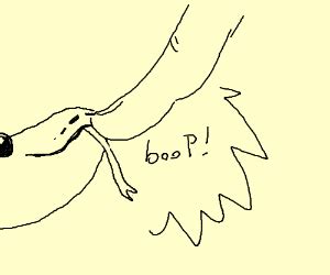 Boop the snake snoot - Drawception