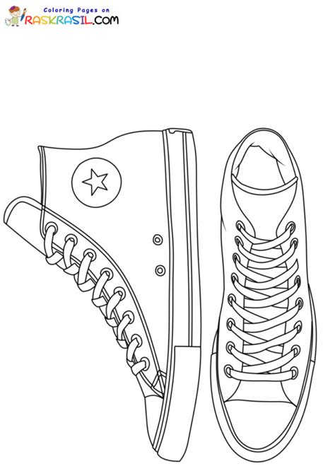 Coloring Pages Converse