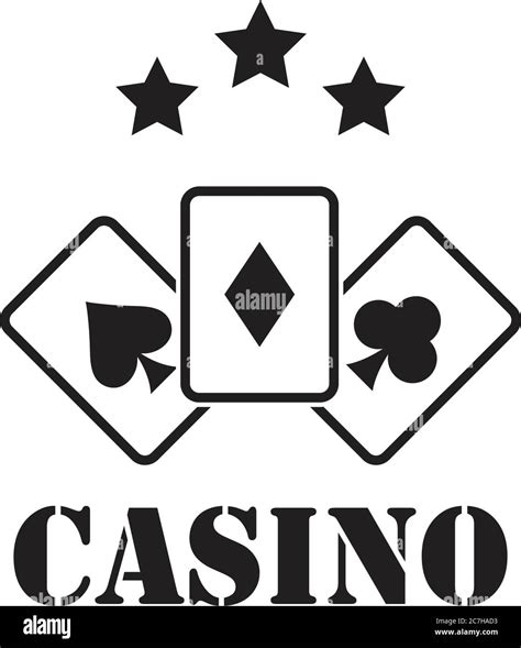 Casino logo vector icon template design Stock Vector Image & Art - Alamy