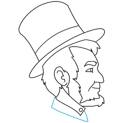 How to Draw Abraham Lincoln - Really Easy Drawing Tutorial