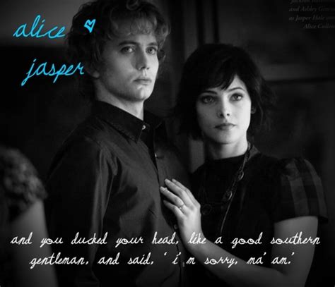 Alice and Jasper - Alice & Jasper Photo (9633385) - Fanpop