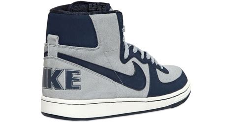 Nike Terminator Vintage High Top Sneakers in Blue for Men | Lyst