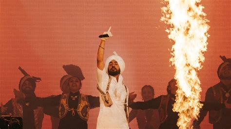 Diljit Dosanjh disrespected Indian flag Coachella famous 1