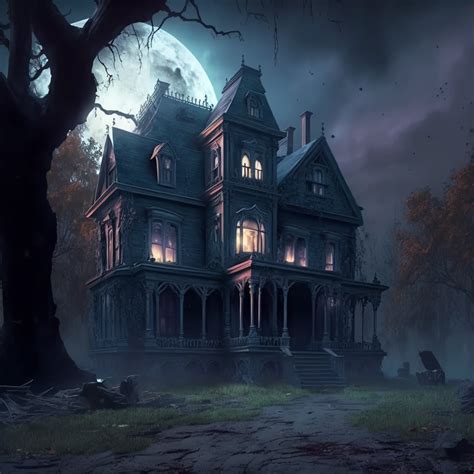 Halloween Haunted Houses, Halloween House, Halloween Art, Textured Background, Background Images ...