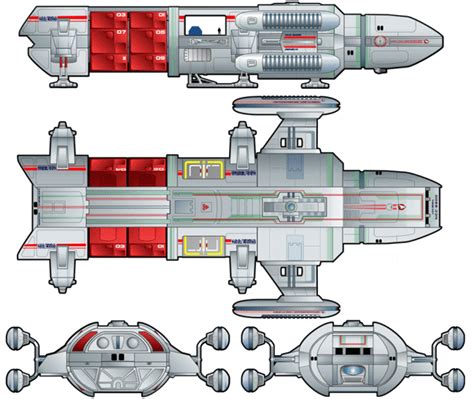 Deneva Class V Freighter – FASA Star Trek® Starship Tactical Combat Simulator