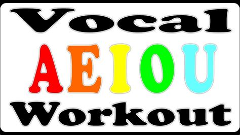 Vocal Warm Up / Vowel Exercise for Singing Lessons - AEIOU Song Chords - Chordify