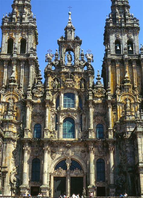 Horchataenvena: La fachada barroca de la Catedral de Santiago