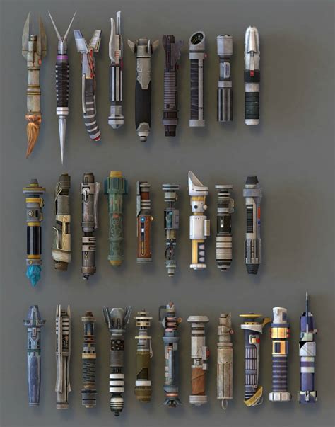 Lightsaber Lineup – Can You Identify Them All? – YBMW