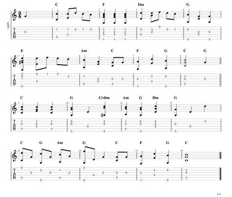 We Wish You A Merry Christmas Fingerstyle Guitar Lesson and Chords