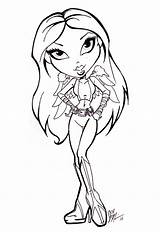 Bratz Printable Coloring Pages  Templates sketch template