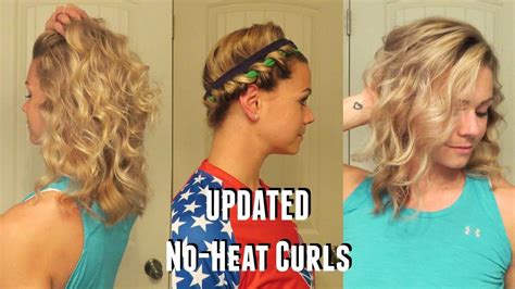 beachy waves, curl your hair without heat, no-heat curls, easy hair tutorials, curly hair, fri ...