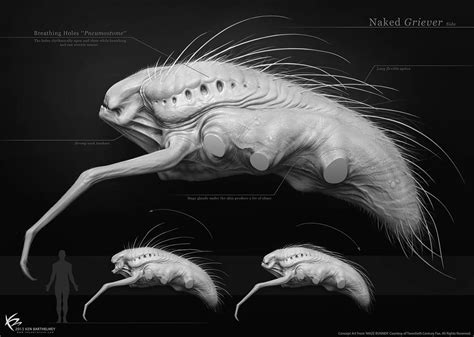 The Maze Runner - Creature Designs & Concept Arts, Ken Barthelmey ...