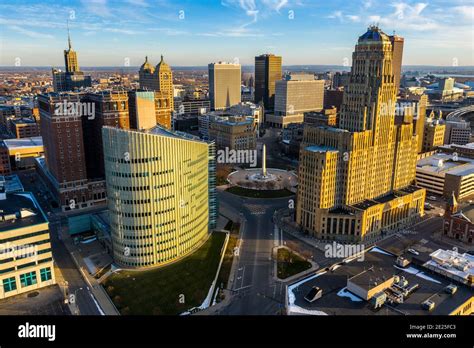 Buffalo city skyline new york hi-res stock photography and images - Alamy