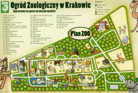 FANI ZOO - NAJWĘKSZY MAGAZYN MIŁOŚNIKÓW ZOO: Krakowskie ZOO na starej mapie.