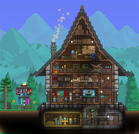 Related image | Terraria house design, Terraria house ideas, Small ...