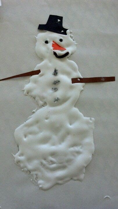 Shaving cream snowman | Christmas ornaments, Novelty christmas, Snowman