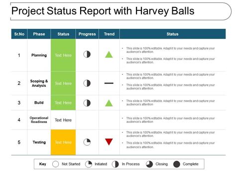 Weekly Project Status Report Template Powerpoint