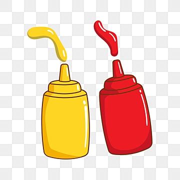 Ketchup And Mustard Clipart Images | Free Download | PNG Transparent Background - Pngtree