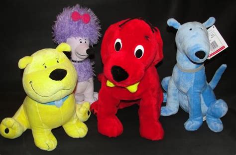 Kohl's Cares Clifford Big Red Dog T-Bone Cleo Mac Lot 4 Plush Stuffed ...