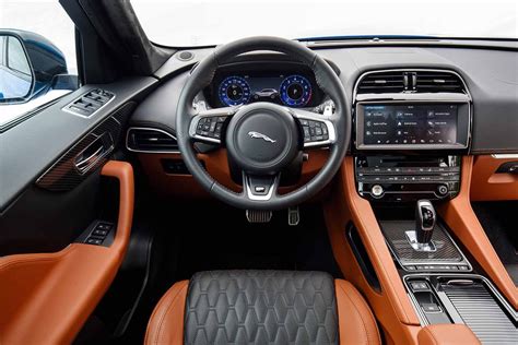 Jaguar F-Pace SVR Interior, Sat Nav, Dashboard | What Car?