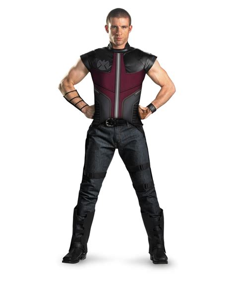 Adult Avengers Hawkeye Movie Superhero Costume - Men Costumes