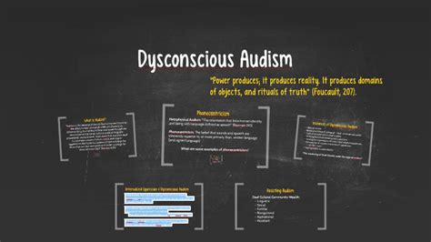 Audism unveiled summary - sakiboard