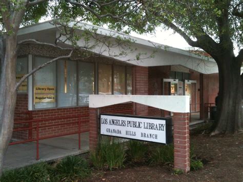 Granada Hills Branch Library Reopened - Granada Hills North Neighborhood Council