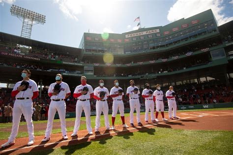 Stills: Boston Red Sox 2021 Opening Day. - Billie Weiss