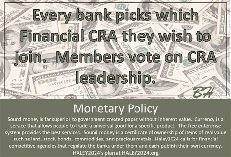 Monetary Policy - Haley2024 the Movement