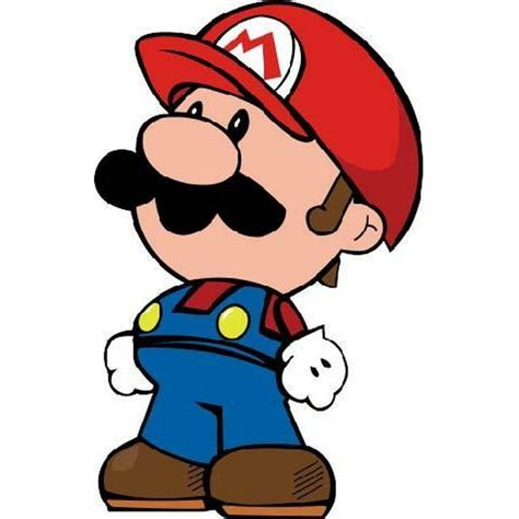 Super Mario Bros Kart Mario Looking Up Pose Nintendo Cartoon Character ...