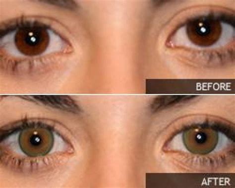 Green Contacts for Brown Eyes | Style Wile